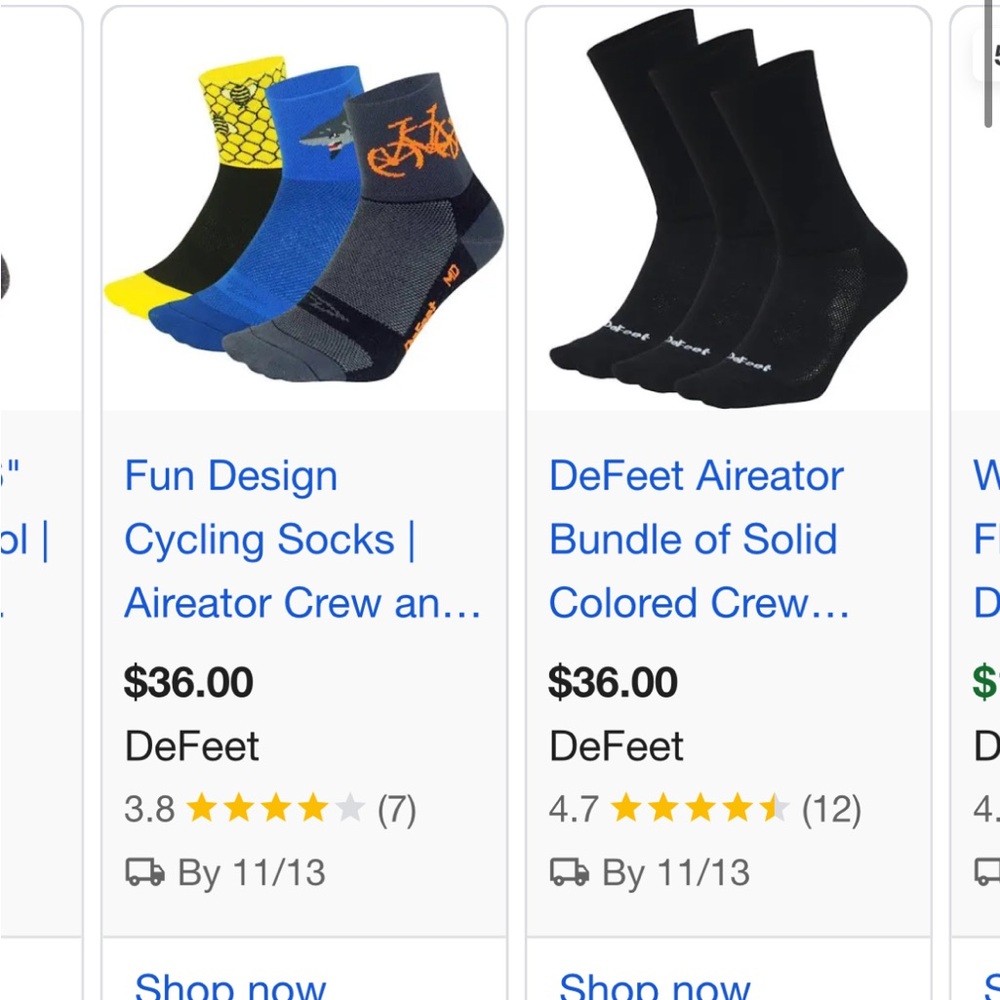 Defeet Cycling Socks - Picture 5 of 5